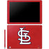 MLB St. Louis Cardinals - Solid Distressed Galaxy Book 12in Skin